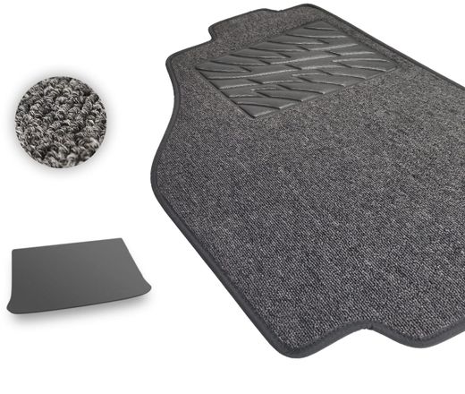 Текстильные коврики Pro-Eco Graphite для Mitsubishi Pajero Pinin (mkI)(5-дв.)(багажник) 1998-2007