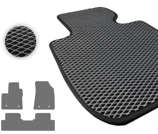 Eva коврики Pro-Eco Black для MG 5 (mkIII)(универсал)(электро) 2020→