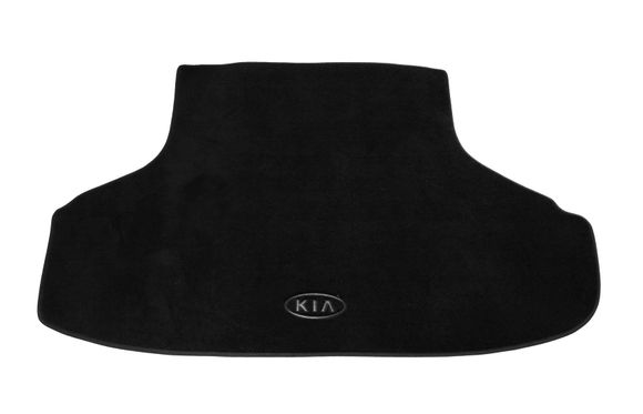 Двухслойные коврики Sotra Premium Graphite для Kia Opirus / Amanti (mkI)(багажник) 2003-2010