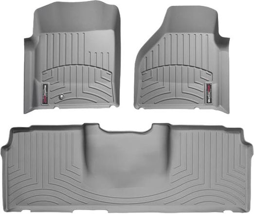 Коврики Weathertech Grey для Dodge Ram (mkIII) 2005-2008 (Mega Cab)(АКПП)(полный привод)