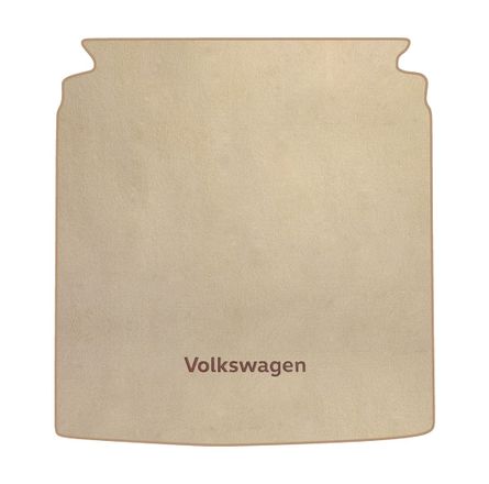Двухслойные коврики Sotra Premium Beige для Volkswagen CC (mkI) / Passat CC (mkI)(багажник) 2008-2017