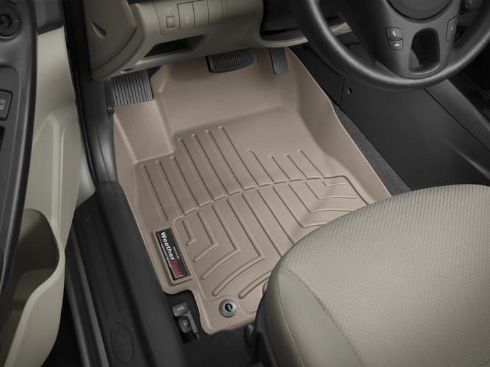 Коврики Weathertech Beige для Kia Cerato (mkI) 2008-2013 (седан/хетчбек)(1 ряд) - Фото 2