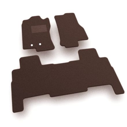 Двухслойные коврики Sotra Premium Chocolate для Ford Expedition (mkIII) / Expedition EL (mkIII)(1-2 ряд) 2011-2017