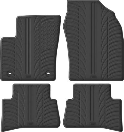 Резиновые коврики Gledring для Toyota CH-R (mkI) 2016-2023