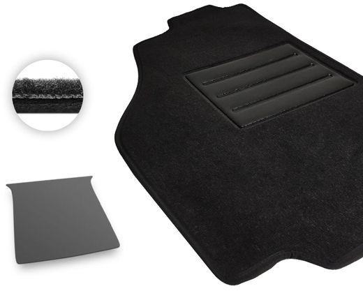 Текстильные коврики Pro-Eco Black для Mercedes-Benz G-Class (W460-W463)(багажник) 1989-2018