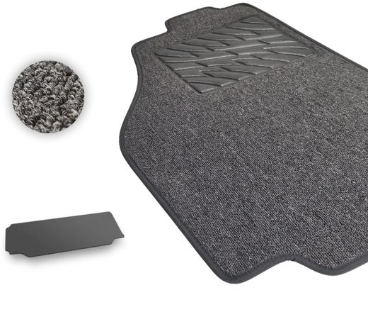 Текстильные коврики Pro-Eco Graphite для BMW X5 (F15; F85)(разложенный 3 ряд)(багажник) 2014-2018