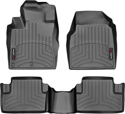 Коврики Weathertech Black для Nissan Qashqai (mkI) 2006-2013 (EU)