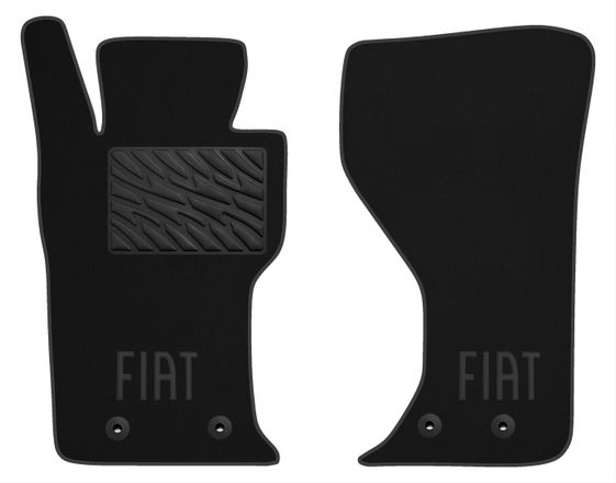 Двухслойные коврики Sotra Premium Graphite для Fiat 124 Spider (mkI) 2016-2020