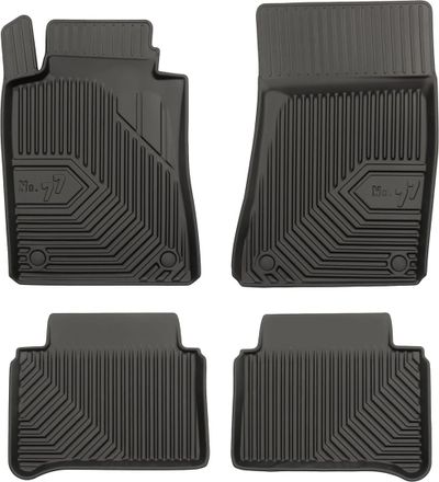 Резиновые коврики Frogum №77 для Mercedes-Benz E-Class (W211; S211) 2001-2009 / CLS-Class (C219) 2003-2010 (задний привод)