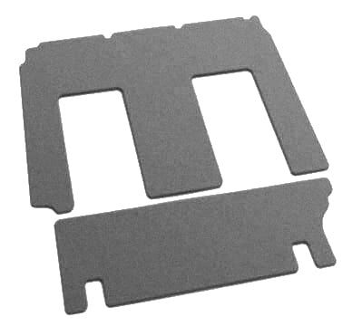 Двухслойные коврики Sotra Premium Grey для Ford Windstar (mkII)(2-3 ряд) 2000-2003