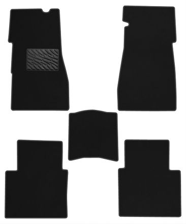 Двухслойные коврики Sotra Premium Black для Москвич (2140) 1976-1988