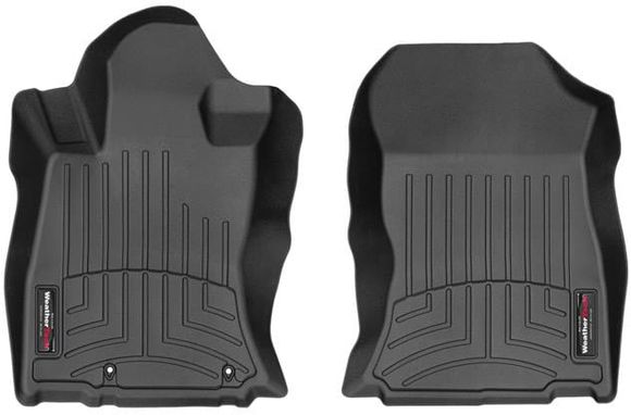 Коврики Weathertech Black для Subaru Forester (mkV) 2018-2024 (1 ряд)