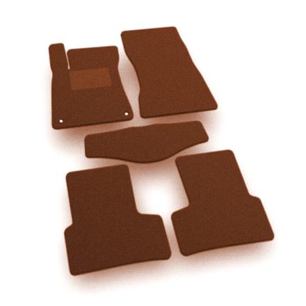 Двухслойные коврики Sotra Premium Terracot для Mercedes-Benz GLA-Class (H247)(не гибрид) 2019→