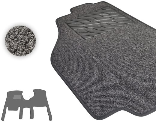 Текстильные коврики Pro-Eco Graphite для Chrysler Grand Voyager (mkIV)(1 ряд) 2000-2007