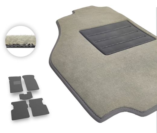 Текстильные коврики Pro-Eco Beige для Peugeot 205 (mkI) 1983-1998