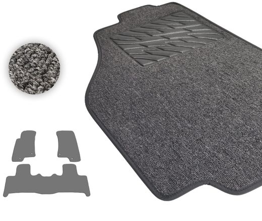 Текстильные коврики Pro-Eco Graphite для Hummer H3 (mkI) 2005-2010