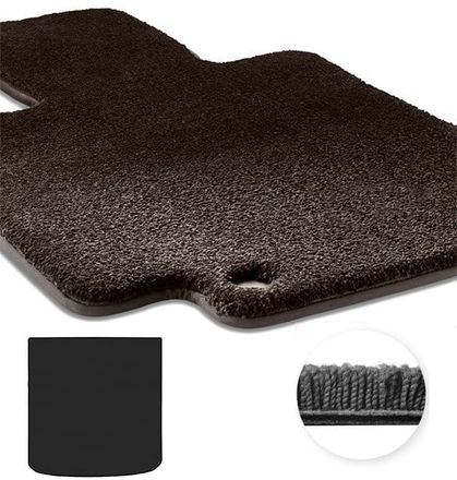 Двухслойные коврики Sotra Magnum Black для Audi A4/S4/RS4 (mkV)(B9)(универсал)(багажник) 2015-2023