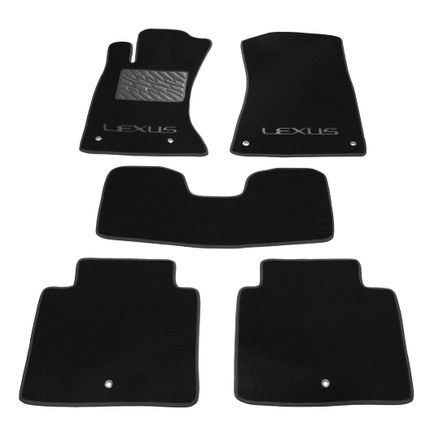 Двухслойные коврики Sotra Premium Black для Lexus GS (mkIII)(полный привод) 2005-2010