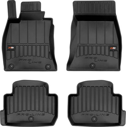 Резиновые коврики Frogum Proline 3D для Kia Stinger (mkI) 2017-2023 (задний привод)