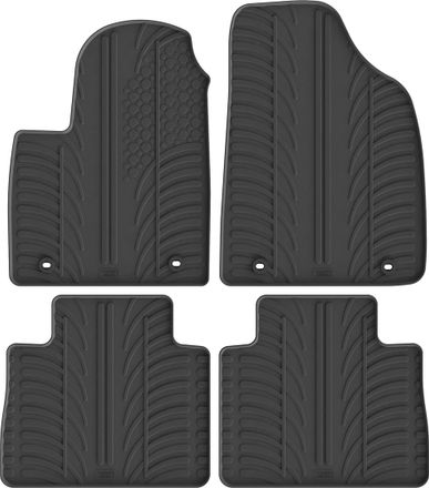 Резиновые коврики Gledring для MG HS (mkI) 2018-2024 (АКПП)