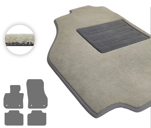 Текстильные коврики Pro-Eco Beige для BMW 2-series (U06)(Active Tourer) 2021→