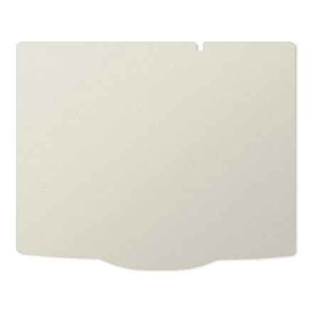 Двухслойные коврики Sotra Premium White для Ford Focus (mkIV)(хетчбек)(нижний)(с докаткой)(багажник) 2018→