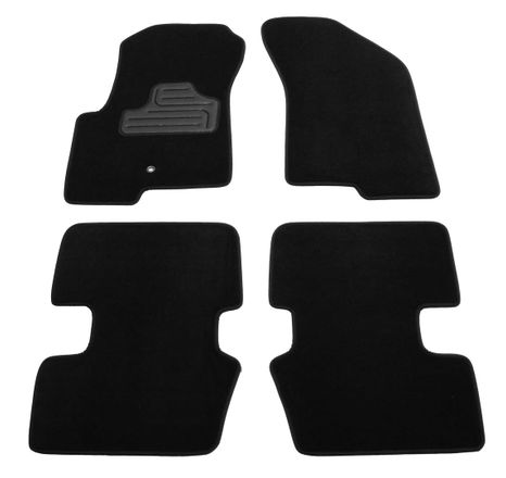 Текстильные коврики Pro-Eco X для Jeep Compass (mkI) 2011-2016