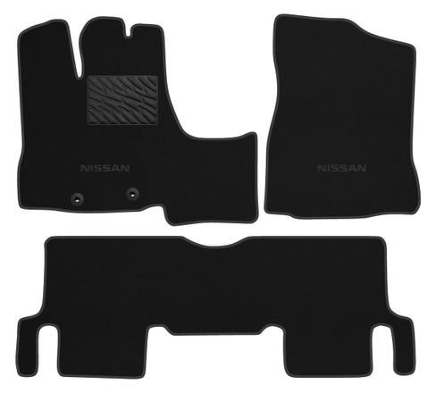 Двухслойные коврики Sotra Premium Graphite для Nissan Quest (mkIV)(1-2 ряд) 2011-2017