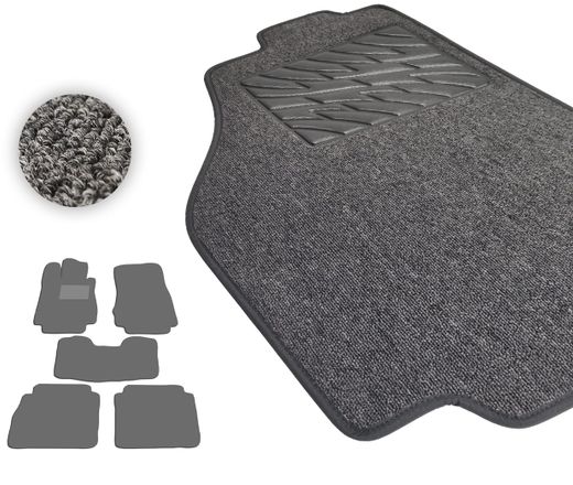 Текстильные коврики Pro-Eco Graphite для Mercedes-Benz S-Class (W220) 1998-2005