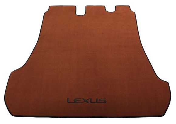 Двухслойные коврики Sotra Premium Terracot для Lexus LX (mkIII)(J200)(5 мест)(багажник) 2016-2021
