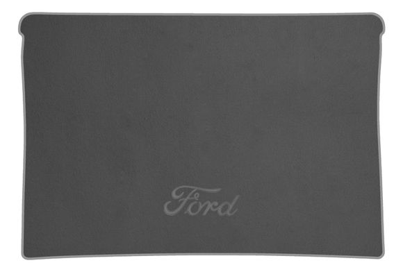 Двухслойные коврики Sotra Premium Grey для Ford Tourneo Courier (mkII)(багажник) 2023→
