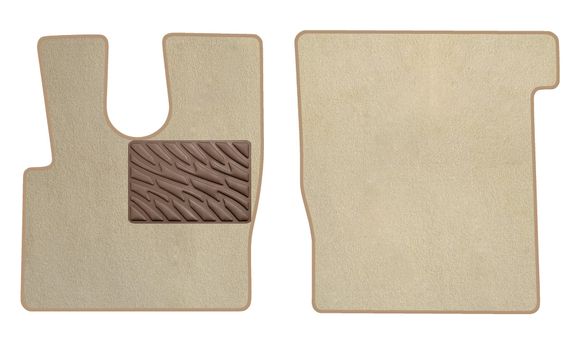 Двухслойные коврики Sotra Premium Beige для DAF XF (mkIV)(106)(Euro 6) 2013→