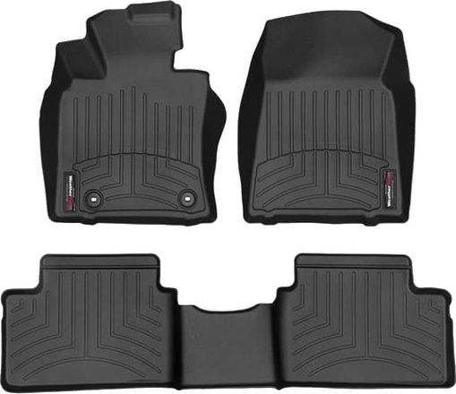 Коврики Weathertech Black для Toyota Avalon (mkV) 2018-2022 (не гибрид)(передний привод)