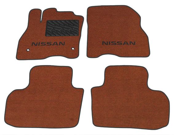 Двухслойные коврики Sotra Premium Terracot для Nissan Leaf (mkI) 2010-2017