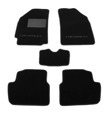 Двухслойные коврики Sotra Classic Black для Chevrolet Spark (mkIII) 2009-2015