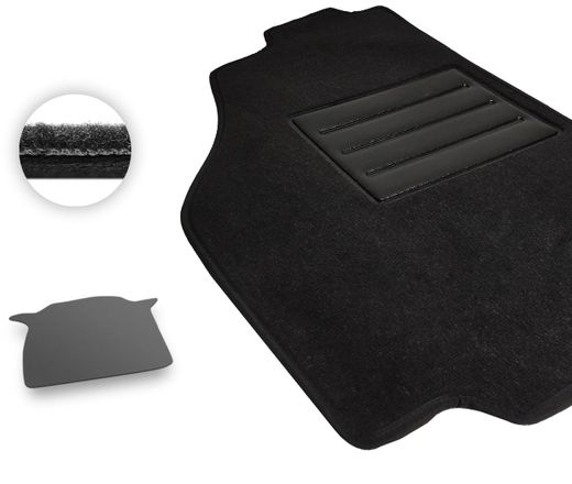 Текстильные коврики Pro-Eco Black для Alfa Romeo 145 / 146 (mkI)(багажник) 1994-2000