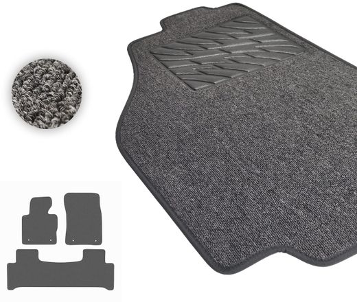 Текстильные коврики Pro-Eco Graphite для Land Rover Range Rover (mkIII)(L322)(4 люверса) 2010-2012