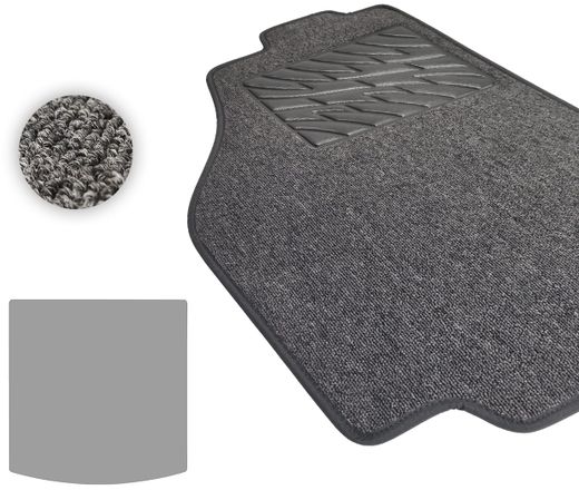 Текстильные коврики Pro-Eco Graphite для Ford Tourneo Connect (mkIII)(L1)(багажник) 2013-2023