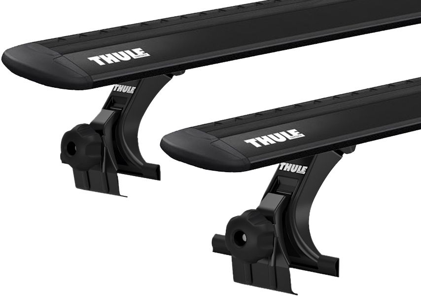 Багажник на водостоки (15см) Thule Wingbar Evo Black (1.50 м) - Фото 1