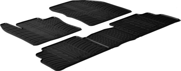 Резиновые коврики Gledring для Toyota Verso (mkII) 2009-2018