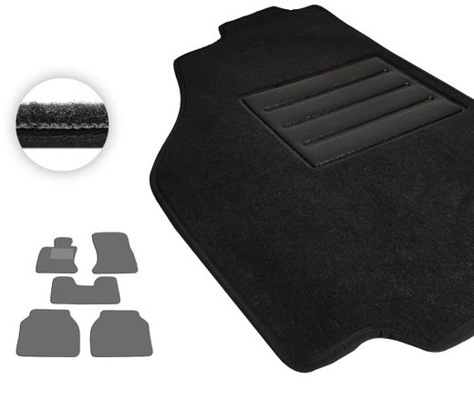 Текстильные коврики Pro-Eco Black для BMW 5-series (F07)(Gran Turismo)(полный привод) 2009-2017