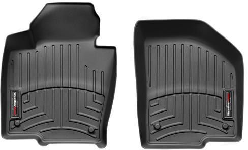 Коврики Weathertech Black для Volkswagen Passat (B6) 2005-2011 / (B7) 2010-2015; CC (mkI) 2008-2017 (АКПП)(4 круглых крепления)(1 ряд)