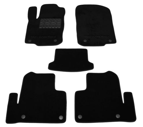 Двухслойные коврики Sotra Premium Graphite для Mercedes-Benz GLE-Class (C292)(купе) 2015-2019