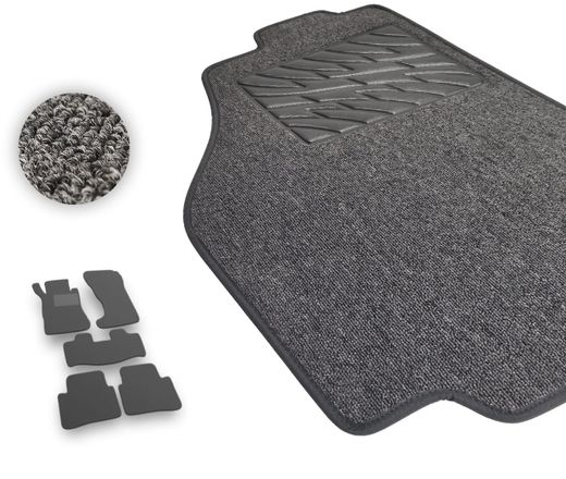 Текстильные коврики Pro-Eco Graphite для Mercedes-Benz C-Class (W203; S203; C203)(полный привод) 2000-2006