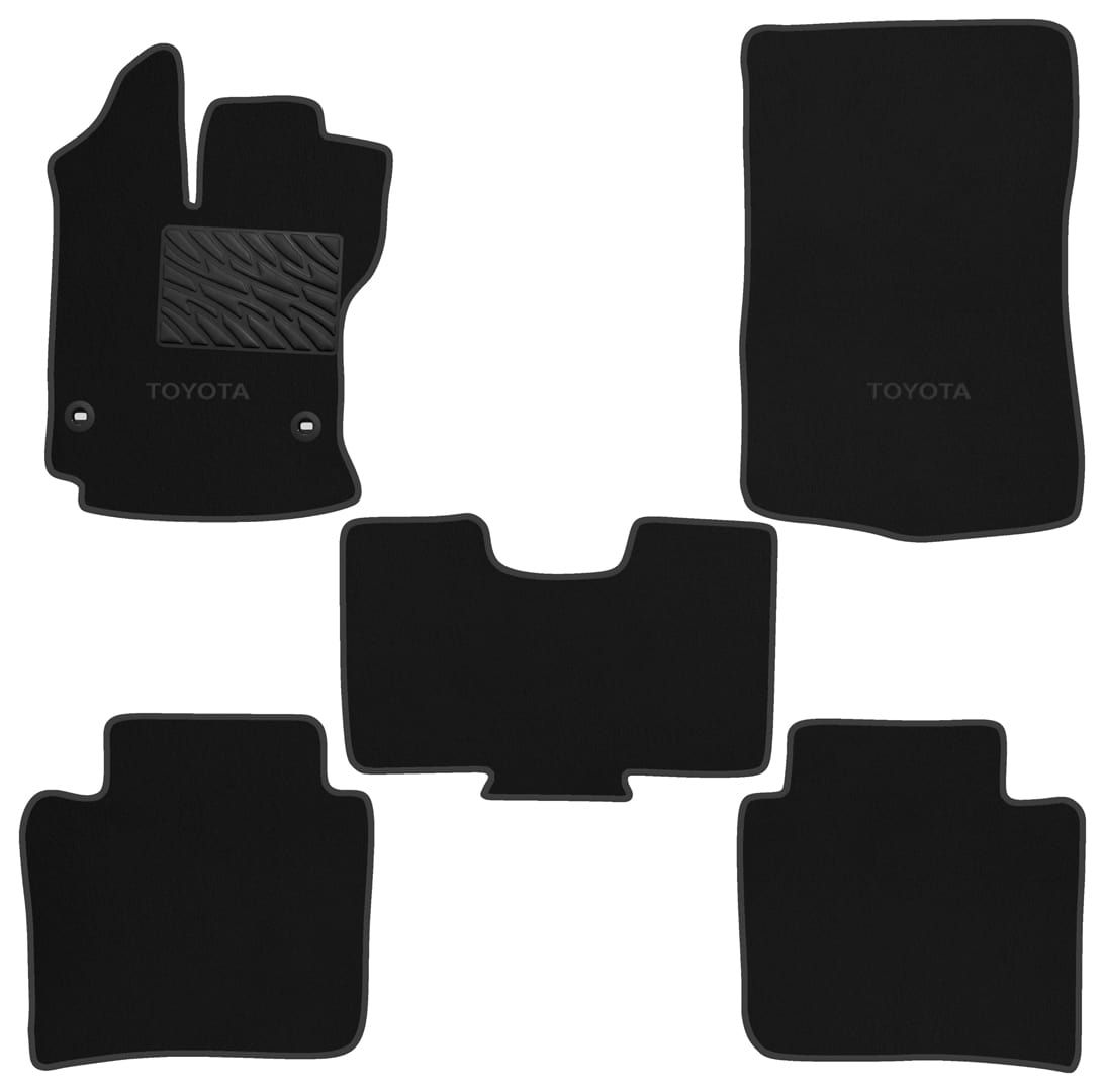 Двухслойные коврики Sotra Premium Graphite для Toyota Venza (mkI) 2008-2017 - Фото 1