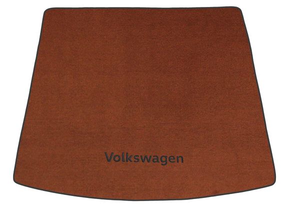 Двухслойные коврики Sotra Premium Terracot для Volkswagen Touareg (mkIII)(багажник) 2018→