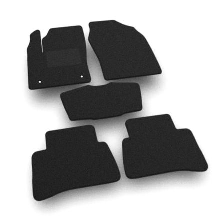 Двошарові килимки Sotra Classic 7mm Black для Toyota CH-R (mkI)(гібрид) 2016-2023