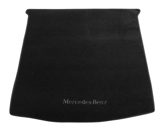 Двухслойные коврики Sotra Premium Black для Mercedes-Benz GLE-Class (C292)(купе)(багажник) 2015-2019