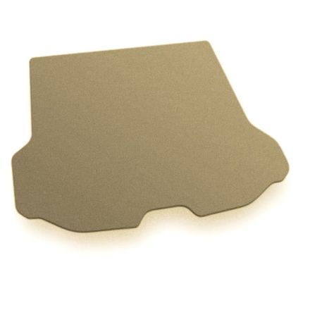 Двухслойные коврики Sotra Premium Beige для Volvo XC70 (mkIII)(багажник) 2007-2016