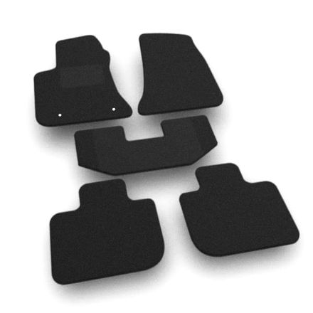 Двухслойные коврики Sotra Classic Black для Chrysler 300C (mkII)(задний привод) 2011-2023